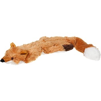 stuffed fox dog toy