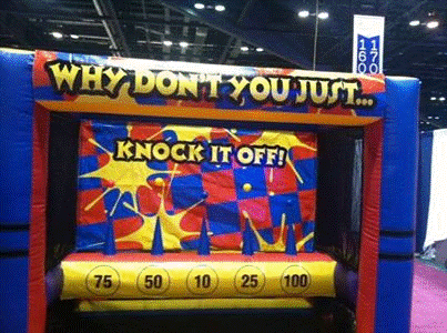 Game Knock it off! Taylor Rental Center of Bay Shore, NY