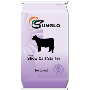 sunglo calf textured starter feed cattle