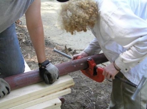 Lally Column Cutter | TJ's Taylor Rental